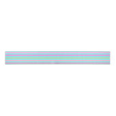 Turquoise striped grosgrain lint (Voorkant)