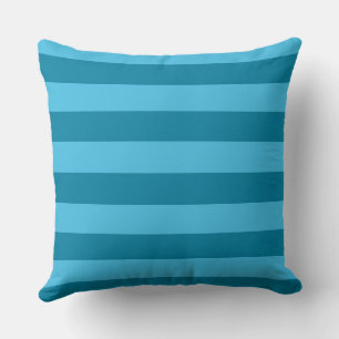 Turquoise Stripes Kussen