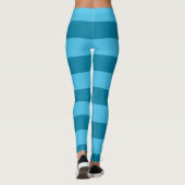Turquoise Stripes Leggings (Achterkant)
