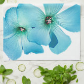 TURQUOISE STROOM THEEDOEK (Gevouwen)