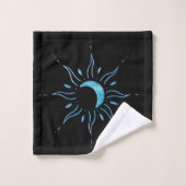 Turquoise Sun  Bad Handdoek (Wasdoekje)