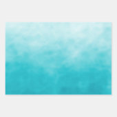Turquoise Swimming Pool Blue Inpakpapier Vel (Voorkant)