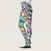 Turquoise Swirl - Leggings (Links)