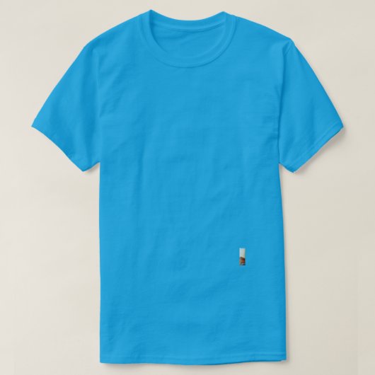 Turquoise / T-shirt (Design voorkant)