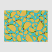 Turquoise tacos tissuepapier (Voorkant)