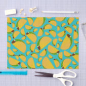 Turquoise tacos tissuepapier (Craft)