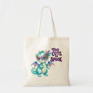 Turquoise Te Te Erg om Draak Halloween Tote Bag