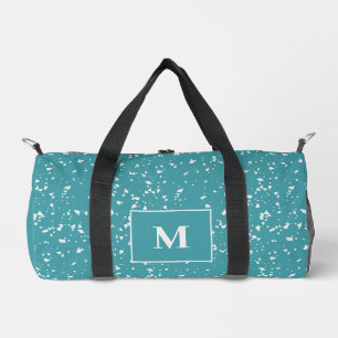 Turquoise Terrazzo Custom Monogram Plunjezak