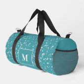 Turquoise Terrazzo Custom Monogram Plunjezak (Rechterhoek)