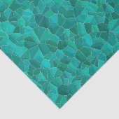 Turquoise Tissue Paper Tissuepapier (Detail)
