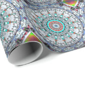 Turquoise Touch Wrapping Paper Cadeaupapier (Rol Hoek)