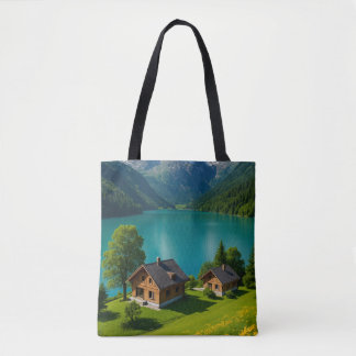 Turquoise Trails: een Natuur Lover's Carry-All Tote Bag