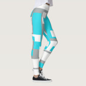 Turquoise Tranquility Funky Leggings (Rechts)