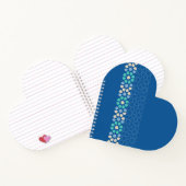 Turquoise Tranquility Rhythm Notitieboek (Binnen)