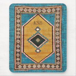 Turquoise Treasure Antiek Persian Oriental Rug Muismat