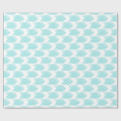 Turquoise Tribal Arrow Pattern Cadeaupapier (Vlak)