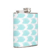 Turquoise Tribal Arrow Pattern Heupfles (Rechts)