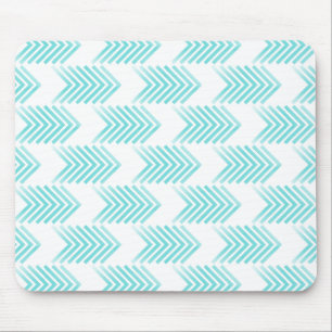 Turquoise Tribal Arrow Pattern Muismat
