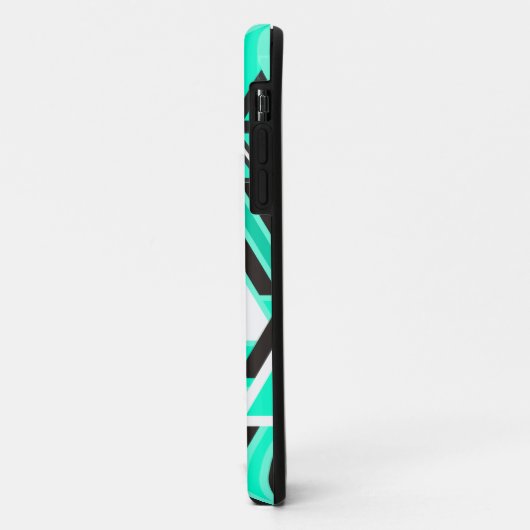 Turquoise Tribal Pattern Case-Mate iPhone Case (Achterkant/links)