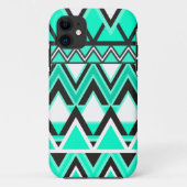 Turquoise Tribal Pattern Case-Mate iPhone Case (Achterkant)