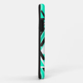 Turquoise Tribal Pattern Case-Mate iPhone Case (Achterkant/rechts)