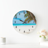 Turquoise Tropical Beach Grote Klok (Huis)