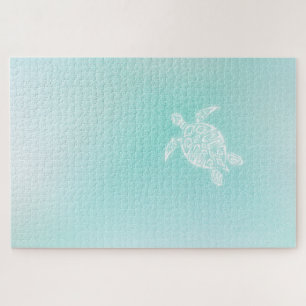 Turquoise Turtle Difficult Coastal Legpuzzel