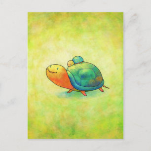 Turquoise Turtles Briefkaart