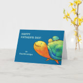 Turquoise Turtles Wenskaart (aanpasbaar) Kaart (Gele Bloem)