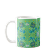 Turquoise Twinkles Koffie Mok