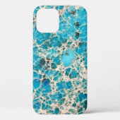 Turquoise uit de Gemstone-reeks Case-Mate iPhone Case (Achterkant)