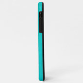 Turquoise Unicorn Personalized Case-Mate iPhone Case (Achterkant/links)