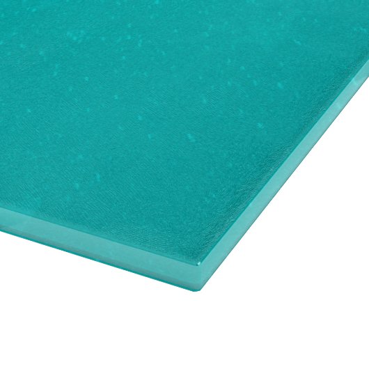 Turquoise Unicorn Personalized Cutting Board Snijplank (Hoek)