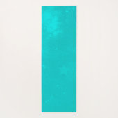 Turquoise Unicorn Persoonlijke Yoga Mat (Achterkant)
