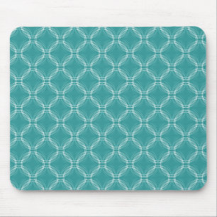 Turquoise Uptown Elegance Mousepad Muismat