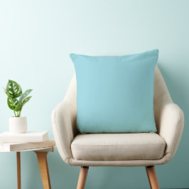 turquoise vierkante sierkussen