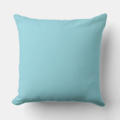 turquoise vierkante sierkussen (Voorkant)