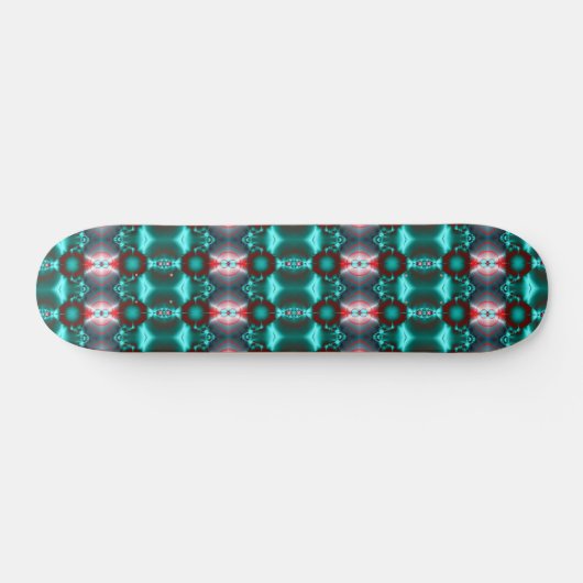 Turquoise Vision Skateboard (Horizontaal)