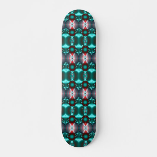 Turquoise Vision Skateboard (Voorkant)