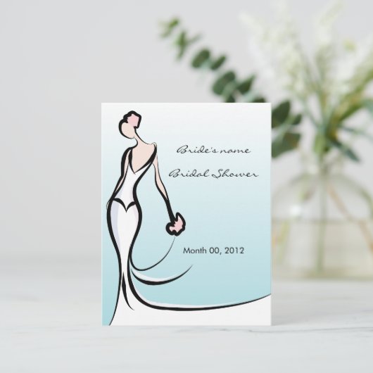 Turquoise Vrijgezellenfeest Advice Kaarten (Staand voorkant)