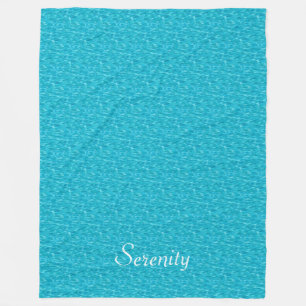 Turquoise Water Afbeelding Fleece Blanket