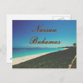 Turquoise Water Beach Briefkaart (Voorkant / Achterkant)