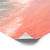 Turquoise Water Beach Poster (Hoek)