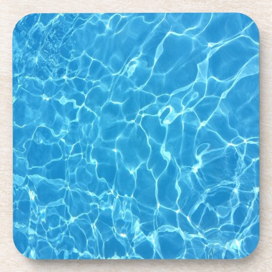 Turquoise Water Bier Onderzetter (Voorkant)