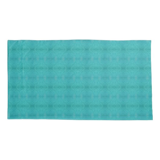 Turquoise water S-formaat patroon Kussensloop (Achterkant)
