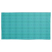Turquoise water S-formaat patroon Kussensloop (Voorkant)