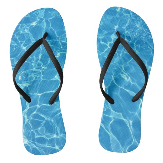 Turquoise Water Teenslippers (Voetbed)