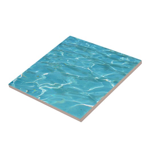 Turquoise Water Tegeltje (Zijkant)