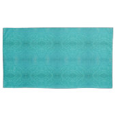 Turquoise wateren L-formaat patroon Kussensloop (Voorkant)