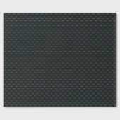 Turquoise Waterman Symbool Wrapping Papier (Vlak)